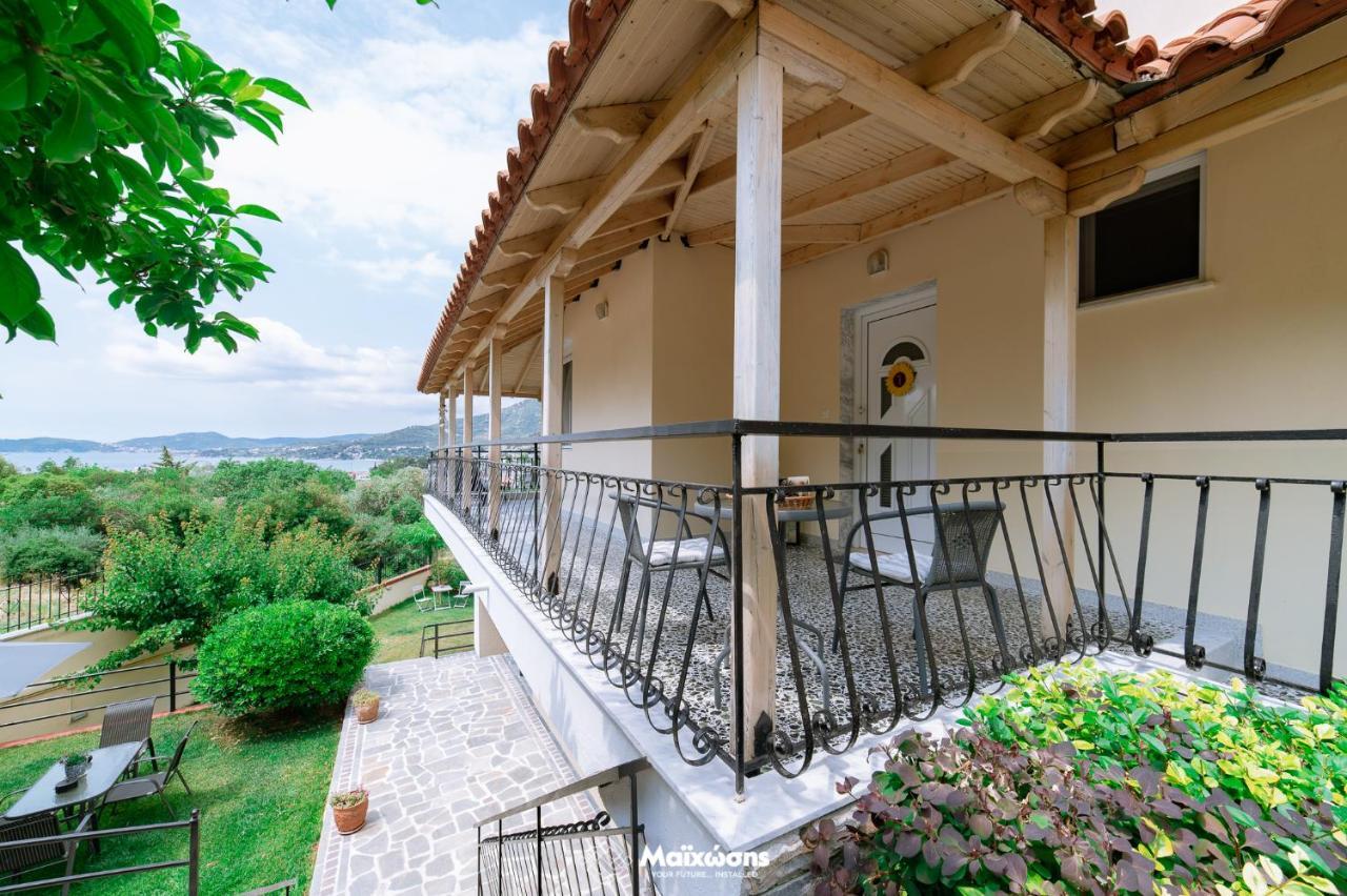 HELIANTHOS VILLA - APARTMENT No3 Kavala Exterior foto