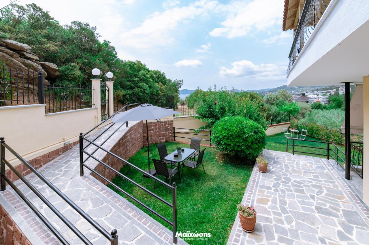 HELIANTHOS VILLA - APARTMENT No3 Kavala Exterior foto