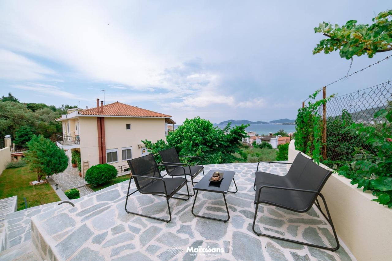 HELIANTHOS VILLA - APARTMENT No3 Kavala Exterior foto
